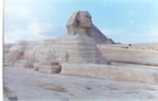 sphinx and sphinx temple at giza on egypt holiday